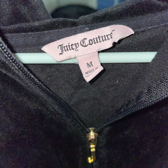 juicy couture velour zip up - Picture 4 of 4